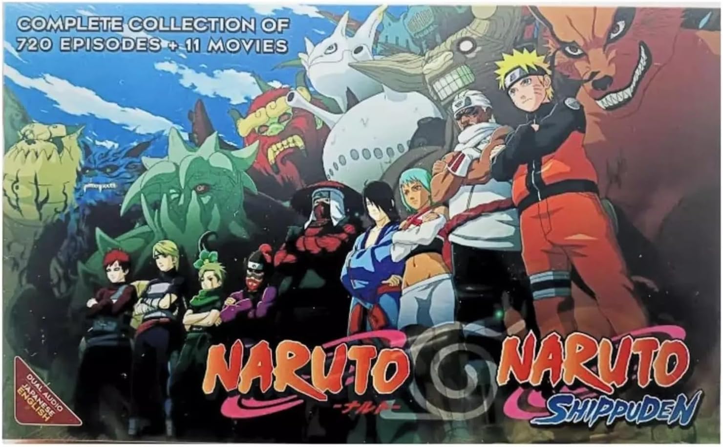 Naruto & Naruto Shippuden Complete Series (VOL. 1-720 End + 11